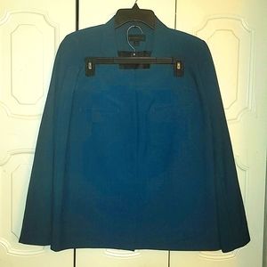Teal Worthington Skirt Suit